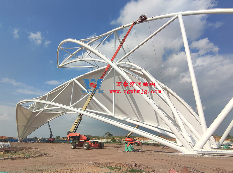 膜結構大門出入口的優勢特點