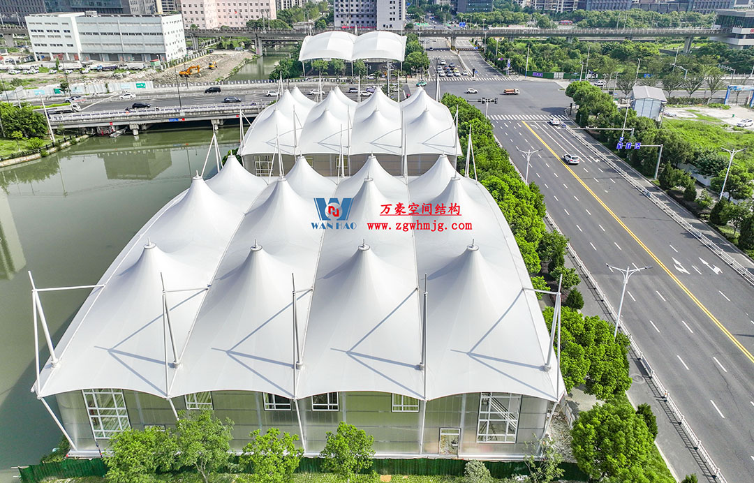有骨骼、有皮膚的PTFE膜結構建筑 有骨骼、有皮膚的PTFE膜結構建筑