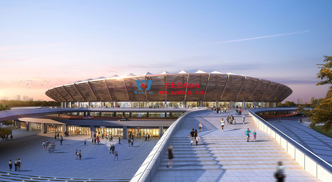 案例賞析|柔曲多變的PTFE膜結(jié)構(gòu)體育場(chǎng)館 案例賞析|柔曲多變的PTFE膜結(jié)構(gòu)體育場(chǎng)館