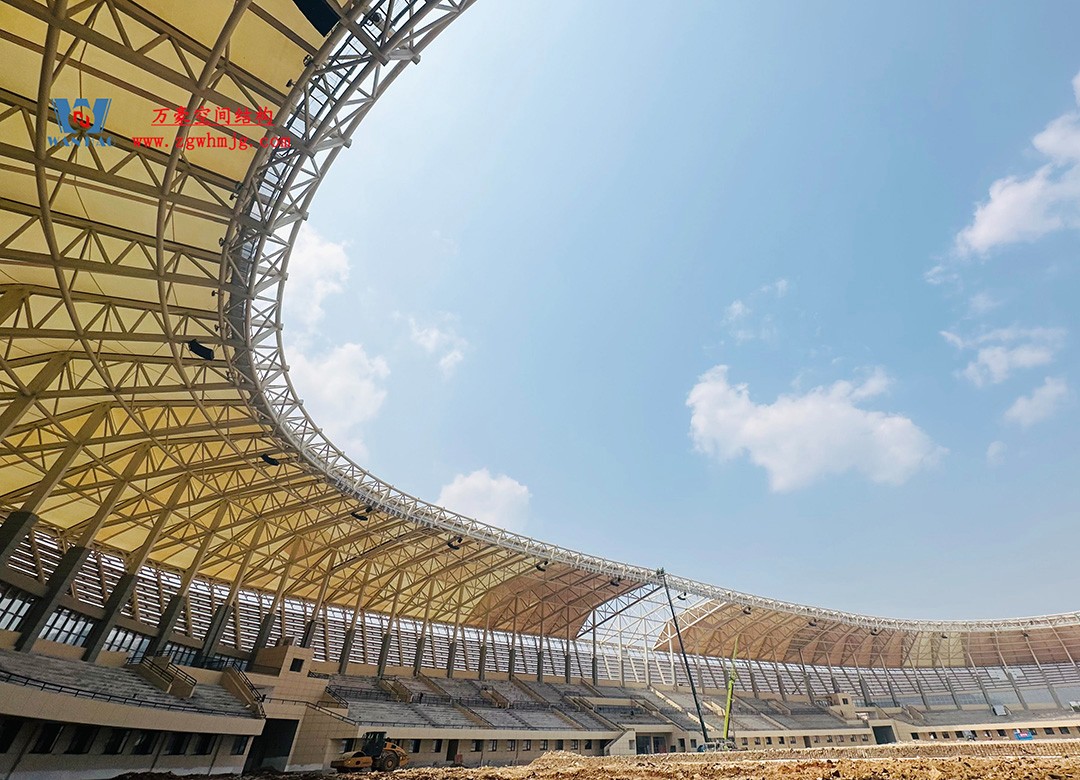案例賞析|柔曲多變的PTFE膜結(jié)構(gòu)體育場(chǎng)館 案例賞析|柔曲多變的PTFE膜結(jié)構(gòu)體育場(chǎng)館