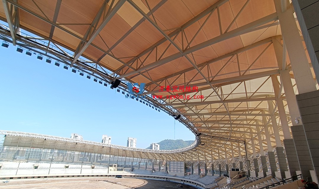 案例賞析|柔曲多變的PTFE膜結(jié)構(gòu)體育場(chǎng)館 案例賞析|柔曲多變的PTFE膜結(jié)構(gòu)體育場(chǎng)館