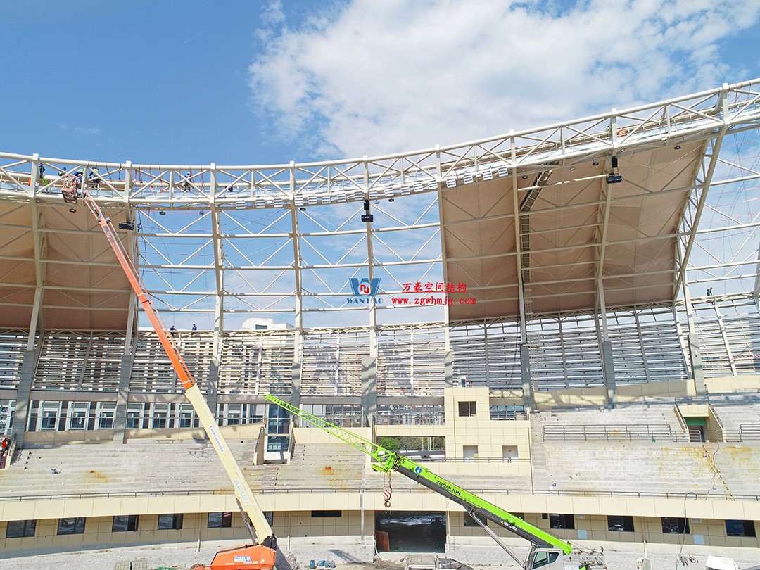 案例賞析|柔曲多變的PTFE膜結(jié)構(gòu)體育場(chǎng)館 案例賞析|柔曲多變的PTFE膜結(jié)構(gòu)體育場(chǎng)館